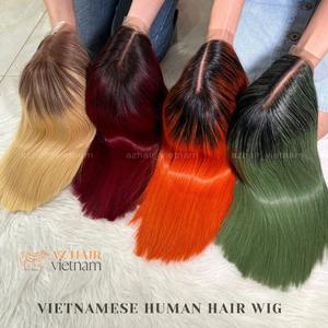 วิกผมชาวเวียดนามวิกผมแบบเต็ม HD ด้านหน้ามีสีตรงมีผมตรงเกรดผมเรีมีคุณภาพสูง - Product Image 2
