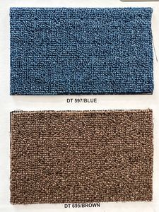 Polypropylene Door Mat with TRP Rubber Backing 45X75CM Circular Modern Farmhouse Design Movable High Quality for Front Door - Product Image 6