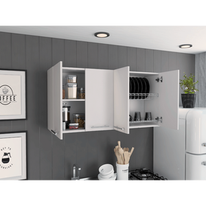 Armadietto da Parete Sitka con Quattro Ante e Due Spaziose Divisioni per l'Organizzazione della Cucina - Product Image 5