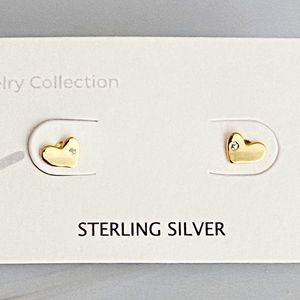 Orecchini a Perno in Argento Sterling di Forma Minuscola, Borchie Alla Moda in Formato Ridotto - Product Image 5