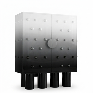 Mueble Bar Argmac Vigna Ecológico, Duradero, Moderno y de Lujo, Diseño de Panel, Acabado Pintado Personalizado, Totalmente Personalizable, Acero Inoxidable - Product Image 3