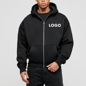 Sweat-shirt unisexe surdimensionné avec logo personnalisé, vente en gros de sweats à capuche et sweats-shirts streetwear 2026, sweats à capuche décontractés pour hommes avec strass - Product Image 5