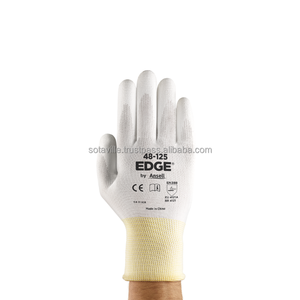 Guantes de Seguridad SOTAVILLE con Recubrimiento de PU, Alta Resistencia al Desgarro, Abrasión y Cortes, Color Blanco, de Vietnam, Más Vendidos - Product Image 3