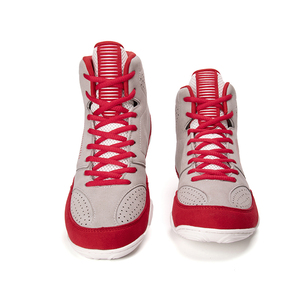 Zapatos de Boxeo con Logotipo Bordado Personalizado, Zapatos de Combate de Gamuza Premium, Equipo de Marca Privada OEM, Zapatos de Boxeo al por Mayor para Clubes de Fitness - Product Image 5