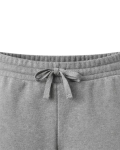 Pantalones Cortos Deportivos Personalizados para Mujer, Color Gris, de Algodón y Felpa, Cintura Elástica con Cordón, para Gimnasio, Casuales, de Verano, Fabricante y Proveedor OEM - Product Image 5