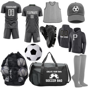 Uniformes de fútbol sublimados, paquete completo para equipos adultos, conjuntos de uniformes de fútbol con bolsa, bolsa de deporte y calcetines - Product Image 1