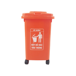 High-Capacity 100L Water Resistant Eco-Friendly Rectangular Plastic Waste Container <b>Lids</b> New Arrival Outdoor Industrial <b>Bin</b> - Product Image 4