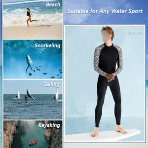 Traje de Buceo Superelástico para Hombre, Neopreno Elástico en 4 Direcciones, Traje de Buceo para Fácil Puesta y Retiro, Ropa Subacuática de Alta Calidad - Product Image 2