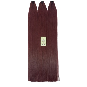 Extensiones de cabello crudo indio sin procesar de alta calidad Nueva trama de estilo de onda natural con pelucas preadheridas de cinta - Product Image 1