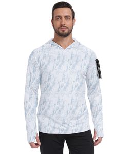 เสื้อฮู้ดดี้สำหรับตกปลาผู้ชาย ออกแบบมาเพื่อการใช้งานกลางแจ้ง ระบายความชื้นได้ดี ป้องกันแสงแดด UPF 50+ ผลิตจากโพลีเอสเตอร์ 100% - Product Image 1