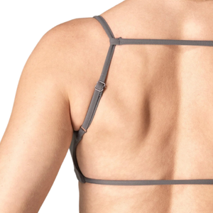 Soutien-gorge de sport minimaliste pour femme, doux et extensible, idéal pour le yoga, la gym et l'entraînement, coupe confortable, profil bas, haut de sport actif - Product Image 6