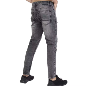 Pantalon en jean uni pour homme, très vendu, économique et de qualité, toutes saisons, fabriqué en usine, sur mesure - Product Image 3