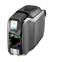 Impresora de Tarjetas Inteligentes de PVC de Doble Cara Zebra ZC300, Impresión Automática Multicolor, Tarjeta Estándar CR80, Interfaz USB, 300 DPI, en Stock