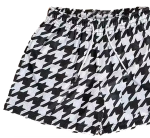 Pantalones Cortos de Baloncesto de Malla para Hombre, Diseño Profesional en Blanco y Negro, Ligeros, Casuales de Verano, Proveedor al por Mayor OEM ODM - Product Image 4