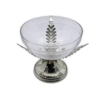 Corbeille à fruits artisanale haut de gamme pour comptoir de cuisine, table basse, table à manger et présentoir de buffet, vaisselle de fête à motifs - Product Image 1