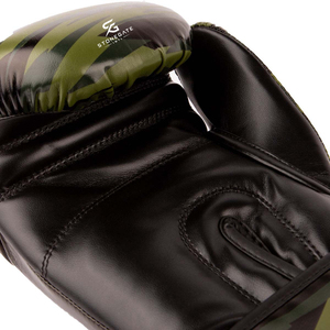 Gants de boxe en cuir véritable de haute qualité avec logo personnalisé et sangle de poignet réglable pour l'entraînement et le conditionnement MMA 2026 - Product Image 2