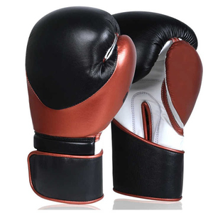 Guantes de Boxeo de Piel Sintética Blanca de Primera Calidad, Transpirables, con Cierre, para Adultos, Artes Marciales - Product Image 4