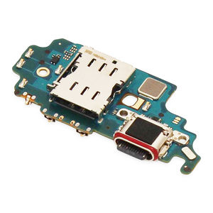 Scheda porta di ricarica con lettore SIM per Samsung Galaxy S21 Ultra 5G G998B - Pezzo di ricambio - Product Image 1