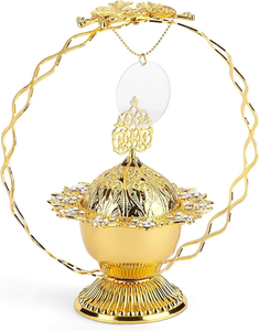 High End Decorative Metal <b>Incense</b> <b>Burner</b> for Religious Use Eco-friendly & Durable Luxury Home Hotel & Hospitality Interiors - Product Image 1