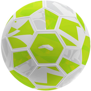 Balón de Fútbol Híbrido Blanco y Verde de Alta Calidad Premium, 32 Paneles, Cosido a Máquina, Balón de Entrenamiento, OEM, Hecho en Pakistán - Product Image 3