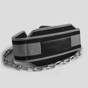 Cinturón de Neopreno Negro Ajustable con Anillas de Acero para Entrenamiento con Pesas, Protección Profesional, Compresión y Transpirabilidad - Product Image 5