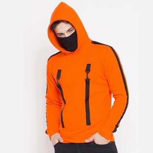 Custom OEM Service Men Clothing Ninja face Cover Hoodie <b>Thick</b> <b>Fleece</b> Cotton Pullover Ninja Outdoor Hoodies Vintage Breathable - Product Image 1