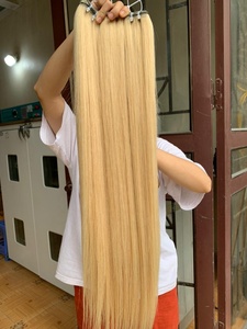 ขายส่งกระดูกตรงเวอร์จินมนุษย์ผมรวมกลุ่มด้วยลูกไม้โปร่งใสด้านหน้าเวียดนาม Remy มนุษย์ผม - Product Image 2
