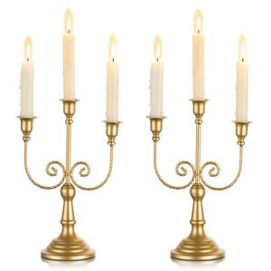 Stylish Modern Metal <b>Candelabra</b> Candle Stand Decorative Multi Arm Holder For Wedding Table Centerpiece Home Styling - Product Image 6