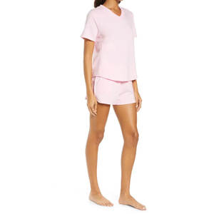 Conjunto de Dos Piezas para Mujer, Diseño Minimalista con Logotipo, Cuello Redondo, Ropa de Verano para Exteriores, Material de Alta Calidad, Tela Suave - Product Image 5