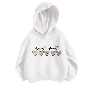 เสื้อสเวตเตอร์และเสื้อฮู้ดผู้หญิง เสื้อฮู้ดพิมพ์ลายรัก สวมใส่สบายๆ แขนยาว สำหรับฤดูใบไม้ผลิ ฤดูใบไม้ร่วง ฤดูหนาว - Product Image 1