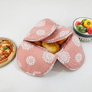 Panier à pain en tissu réutilisable, imprimé sur mesure, en coton écologique, best-seller - Product Image 3