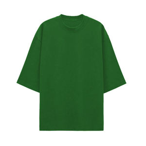 Camisetas al por Mayor OEM de Alta Calidad, 240/220 g/m², Hombros Caídos, Tallas Grandes, Personalizadas, de Algodón Pesado - Product Image 1
