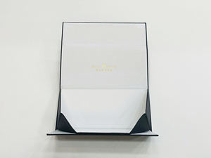 Étui à lunettes pliable personnalisé avec logo, en PU, avec estampage, étui haut de gamme pour lunettes - Product Image 4