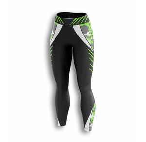 กางเกงโยคะผู้หญิงเอวกลาง แห้งเร็ว มีกระเป๋า ผ้าฝ้าย 100% - Product Image 5