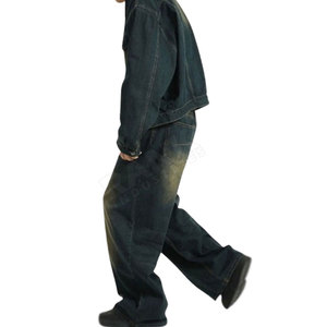 Pantalones de Hombre de Último Diseño, Cómodos, Holgados, Lavados, Transpirables, Estilo Baggy - Product Image 4