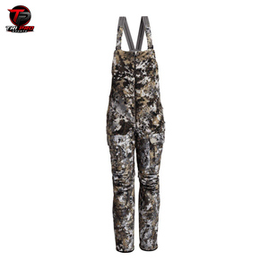 <b>Men</b> Outdoor Sherpa Fleece Digital Camouflage Hunting Field <b>Bib</b> Overalls Heavyweight High-Pile Fleece Dual Flap Cargo Pockets <b>Bib</b> - Product Image 1