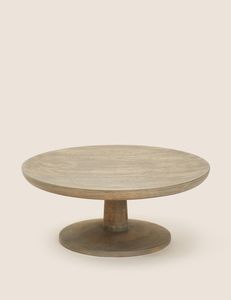 <b>Vintage</b> wooden <b>cake</b> <b>stand</b> Round Wooden <b>Cake</b> <b>Stand</b> Turntable for Dessert Display Birthday Party <b>Cake</b> Holder - Product Image 1