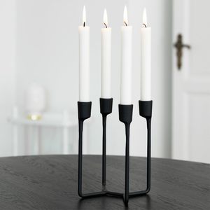 Porte-bougie en métal de la plus haute qualité, nouveau design élégant, centre de table décoratif pour la maison, anniversaire, Noël, Pâques, fait main - Product Image 1
