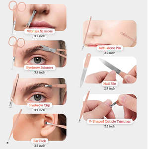 Wholesale Professional And Personal Use Manicure Kit Custom Color Manicure Pedicure Set for Men and Women - Product Image 2