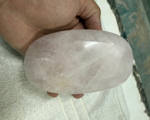 Quartz Clair Naturel, Coupe Ovale Émeraude Facettée, 5000 Ct, Pierre Précieuse Libre, Grande Taille, Pierre de Cristal Polie Transparente - Product Image 5