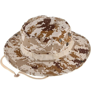 Sombrero de Caza de Ala Ancha Personalizado con Camuflaje Ripstop y Ventilaciones Laterales de Malla para Protección Solar al Aire Libre, Pesca, Camping, Safari y Uso en el Campo - Product Image 1