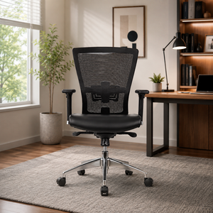 Fauteuil de bureau pivotant ergonomique Kinsha Modern Power Lift, pour la maison, le bureau et les espaces commerciaux. - Product Image 1