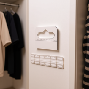 Striscia Adesiva con Ganci Eurolock Ilan 40x35mm, 50 Pezzi, Ganci per Indumenti - Product Image 3