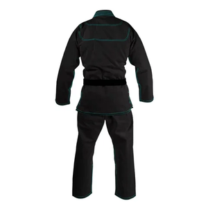 Conjunto de Entrenamiento de Jiu Jitsu con Logotipo Personalizado Estilo Español - Uniforme de Jiu Jitsu de Algodón Pearl Weave de 450 g/m², Uniforme Premium para Competencia de Grappling - Product Image 2