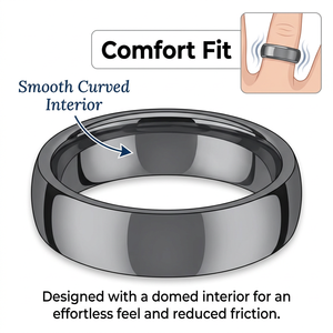Bague en carbure de tungstène avec incrustation d'opale concassée Galaxy et finition sablée noire pour hommes et femmes, bijoux uniques en gros - Product Image 4