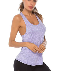 Camiseta sin mangas transpirable para mujer, diseño propio, ligera, para gimnasio, uso de verano - Product Image 1