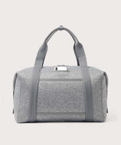 Bolsa Deportiva Unisex de Nailon Daniry Industry, 20-30L, Cierre de Cremallera, Duradera, Informal, Color Gris Sólido, Asa Suave, Correa Ajustable - Product Image 1