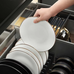 Gabinetes de Cocina de Madera Blanca MDF Personalizados de JY Project, Estilo Europeo, RTA, Modulares, con Puerta Shaker, Venta al por Mayor de Fábrica para Apartamentos - Product Image 2