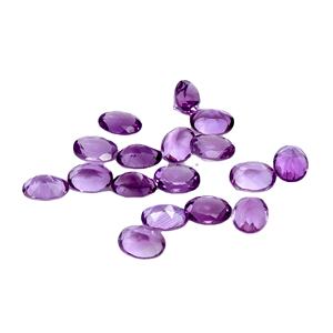 3A qualité 100% naturel ovale en forme de facettes coupe améthyste violet pierres précieuses en vrac haute carat pierre de naissance pour l'utilisation de la fabrication de bijoux - Product Image 4
