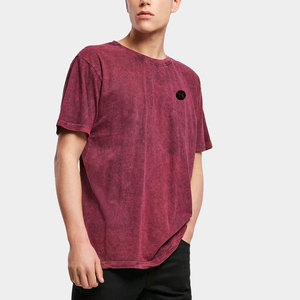 Camiseta Moderna con Lavado Ácido para Hombre, Estilo Urbano Vintage, Material Ligero y Transpirable, Comodidad Diaria - Product Image 6